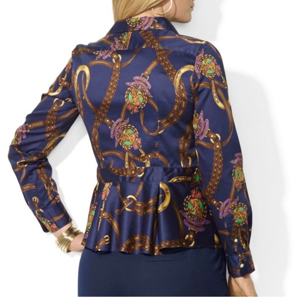 Ralph Lauren Equestrian print Shirt - Picture 4 of 6